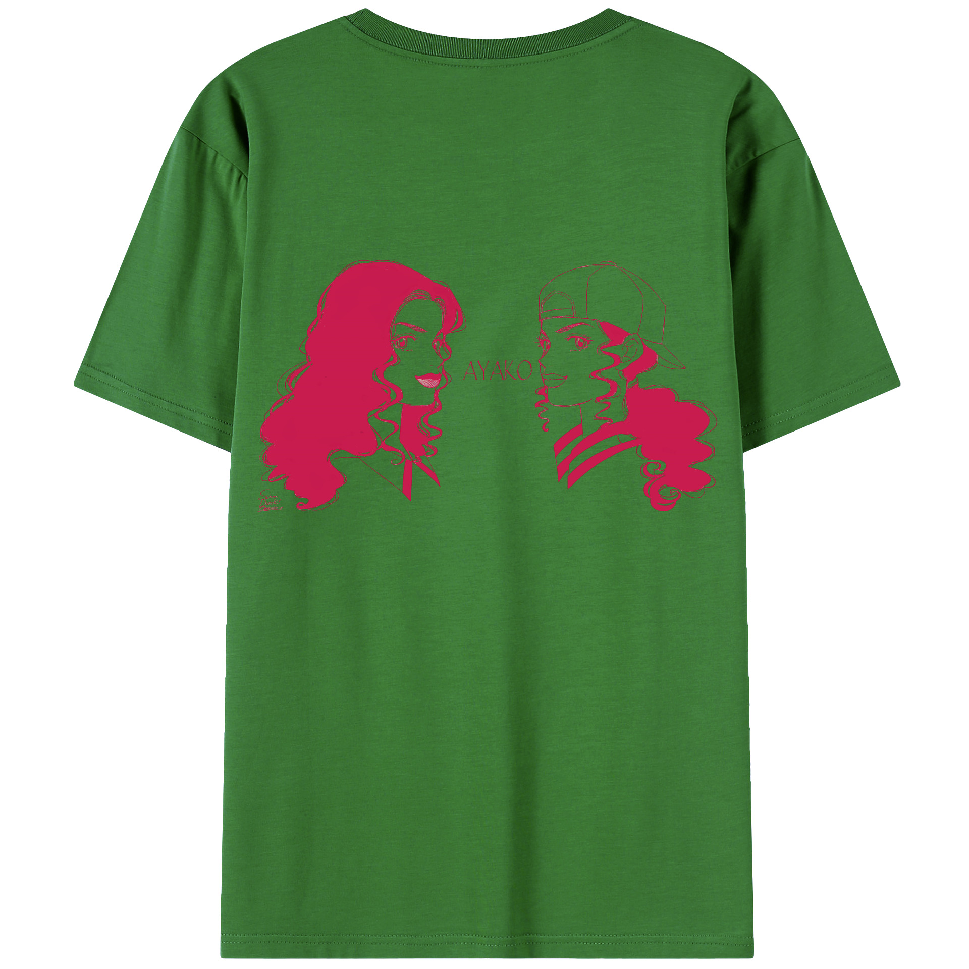 SLAM DUNK／スラムダンク レディース半袖Tシャツ(バックプリント)